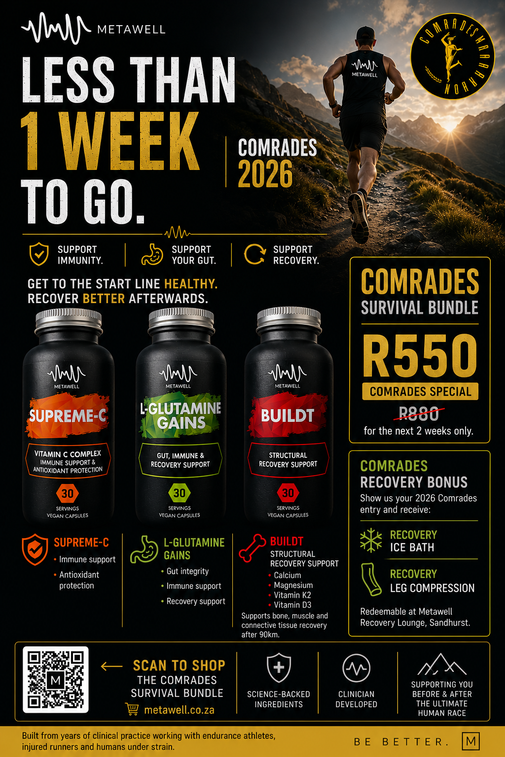 Comrades Survival Bundle